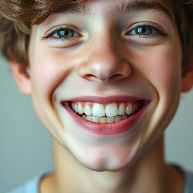 Jordan, 15 before clear aligner treatment