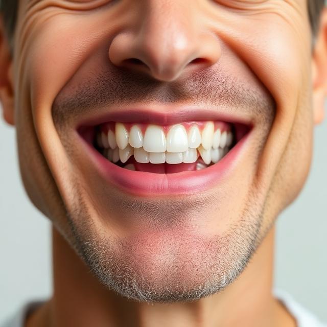 Marcus, 42 before clear aligner treatment